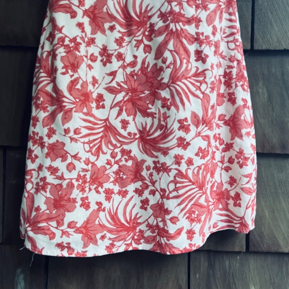 AQUA Puff Sleeve Mini Floral Lined Cotton Population Dress - Exclusive Size XS - Picture 16 of 16